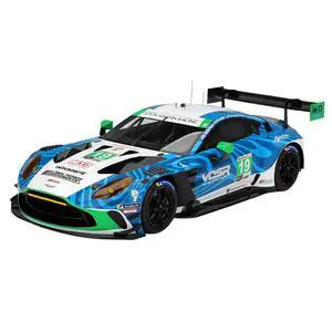 Aston Martin Vantage GT3 EVO #19 "van der Steur Racing" IMSA "24 Hours of Daytona" (2025) 1/18 Model Car by Top Speed Aston Martin Vantage GT3 EVO #19 "van der Steur Racing" IMSA "24 Hours of Daytona" (2025) 1/18 Model Car by Top Speed