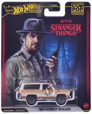1985 Chevrolet K5 Blazer Gold Metallic and Cream "Stranger Things" (2016-2025) TV Series Diecast Model Car by Hot Wheels 1985 Chevrolet K5 Blazer Gold Metallic and Cream "Stranger Things" (2016-2025) TV Series Diecast Model Car by Hot Wheels