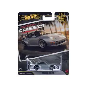 Porsche 993 GT2 Gray Metallic "Modern Classics" Series Diecast Model Car by Hot Wheels Porsche 993 GT2 Gray Metallic "Modern Classics" Series Diecast Model Car by Hot Wheels