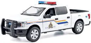 2019 Ford F-150 Lariat Crew Cab Pickup Truck White with Lights and Sounds 1/27 Diecast Model Car by Motormax 2019 Ford F-150 Lariat Crew Cab Pickup Truck White with Lights and Sounds 1/27 Diecast Model Car by Motormax