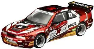 Pandem S13 RHD (Right Hand Drive) "EVA RT Production Model-02" Red Metallic with Graphics 1/64 Diecast Model Car by Pop Race Pandem S13 RHD (Right Hand Drive) "EVA RT Production Model-02" Red Metallic with Graphics 1/64 Diecast Model Car by Pop Race
