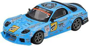 Mazda RX-7 RE-Amemiya RHD (Right Hand Drive) Blue with Graphics "D1GP" (2025) Limited Edition 1/64 Diecast Model Car by Mini GT Mazda RX-7 RE-Amemiya RHD (Right Hand Drive) Blue with Graphics "D1GP" (2025) Limited Edition 1/64 Diecast Model Car by Mini GT