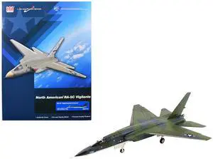 North American RA-5C Vigilante Aircraft "Experimental Scheme, USS Constellation" 1966 US Navy 1/72 Diecast Model by Hobby Master North American RA-5C Vigilante Aircraft "Experimental Scheme, USS Constellation" 1966 US Navy 1/72 Diecast Model by Hobby Master