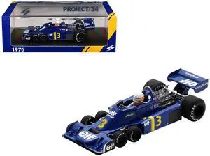 Tyrrell P34 #3 Jody Scheckter Formula One F1 "Dutch GP" (1976) with Driver 1/43 Model Car by Spark Tyrrell P34 #3 Jody Scheckter Formula One F1 "Dutch GP" (1976) with Driver 1/43 Model Car by Spark
