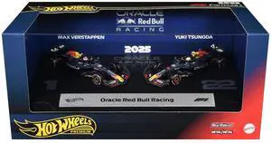 "Oracle Red Bull Racing" Formula One F1 World Championship (2025) 2 Piece Set Diecast Model Cars by Hot Wheels "Oracle Red Bull Racing" Formula One F1 World Championship (2025) 2 Piece Set Diecast Model Cars by Hot Wheels