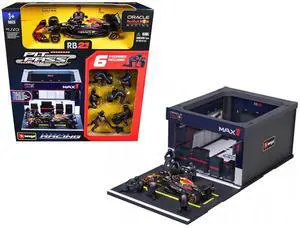 Red Bull Racing Pit Pass Diorama Set with RB21 #1 "F1 World Championship" (2025) "Formula Racing" 1/43 Diecast Model by Bburago Red Bull Racing Pit Pass Diorama Set with RB21 #1 "F1 World Championship" (2025) "Formula Racing" 1/43 Diecast Model by Bburago