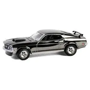 1969 Ford Mustang Boss 429 Silver Chrome Edition with Black "John Wick" (2014) Movie 1/64 Diecast Model Car by Greenlight 1969 Ford Mustang Boss 429 Silver Chrome Edition with Black "John Wick" (2014) Movie 1/64 Diecast Model Car by Greenlight