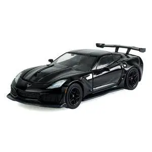 2019 Chevrolet Corvette ZR1 Black "Black Bandit" Series 31 1/64 Diecast Model Car by Greenlight 2019 Chevrolet Corvette ZR1 Black "Black Bandit" Series 31 1/64 Diecast Model Car by Greenlight