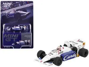 Toleman TG184 #20 Johnny Cecotto Formula One F1 "Monaco GP" (1984) with Driver Figure 1/64 Diecast Model Car by Mini GT Toleman TG184 #20 Johnny Cecotto Formula One F1 "Monaco GP" (1984) with Driver Figure 1/64 Diecast Model Car by Mini GT