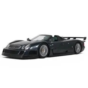 1999 Mercedes-Benz AMG CLK-GTR Roadster Gray Metallic 1/18 Model Car by GT Spirit 1999 Mercedes-Benz AMG CLK-GTR Roadster Gray Metallic 1/18 Model Car by GT Spirit