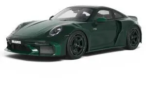 2024 Brabus 900 Rocket-R Green Metallic with Green Carbon Hood 1/18 Model Car by GT Spirit 2024 Brabus 900 Rocket-R Green Metallic with Green Carbon Hood 1/18 Model Car by GT Spirit