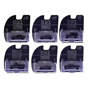 "Black Bandit" Series 31 6 piece Set 1/64 Diecast Model Cars by Greenlight "Black Bandit" Series 31 6 piece Set 1/64 Diecast Model Cars by Greenlight