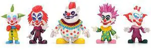 Set of 5 Diecast Figures "Killer Klowns from Outer Space" (1988) Movie "Metalfigs" Series Diecast Models by Jada Set of 5 Diecast Figures "Killer Klowns from Outer Space" (1988) Movie "Metalfigs" Series Diecast Models by Jada