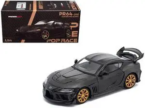 Toyota DarwinPro 66G WBK Supra A90 Full Carbon 1/64 Diecast Model Car by Pop Race Toyota DarwinPro 66G WBK Supra A90 Full Carbon 1/64 Diecast Model Car by Pop Race