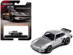 1975 Porsche 930 Turbo Silver Metallic "Collection" Series 1/64 Diecast Model Car by Majorette 1975 Porsche 930 Turbo Silver Metallic "Collection" Series 1/64 Diecast Model Car by Majorette