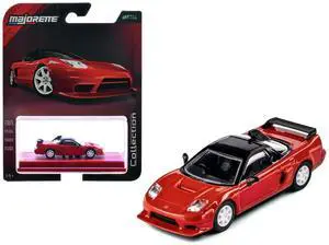 1995 Honda NSX-R GT RHD (Right Hand Drive) Red with Black Top "Collection" Series 1/64 Diecast Model Car by Majorette 1995 Honda NSX-R GT RHD (Right Hand Drive) Red with Black Top "Collection" Series 1/64 Diecast Model Car by Majorette