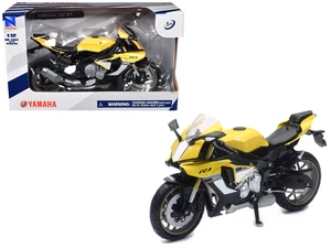 2016 Yamaha YZF-R1 Yellow Motorcycle Model 1/12 by New Ray 2016 Yamaha YZF-R1 Yellow Motorcycle Model 1/12 by New Ray