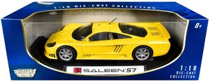 Saleen S7 Yellow 1/18 Diecast Model Car by Motormax Saleen S7 Yellow 1/18 Diecast Model Car by Motormax