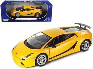 Lamborghini Gallardo Superleggera Orange 1/18 Diecast Model Car by Motormax