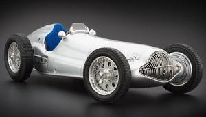 1938 Mercedes W 154 Silver 1/18 Diecast Car Model by CMC