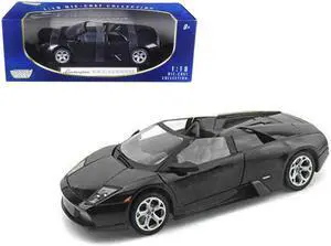 Lamborghini Murcielago Roadster Black 1/18 Diecast Model Car by Motormax