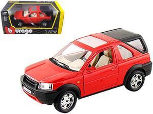 Land Rover Freelander Red 1/24 Diecast Model Car by Bburago