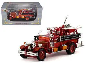1931 Seagrave Fire Engine Truck Red 1/32 Diecast Model by Signature Models