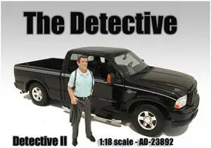 "The Detective #2" Figure For 1:18 Scale Models by American Diorama