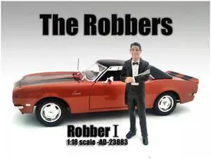 "The Robbers" Robber I Figure For 1:18 Scale Models by American Diorama