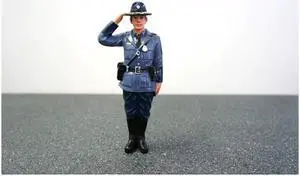 State Trooper Brian Figure For 1:18 Diecast Model Cars by American Diorama