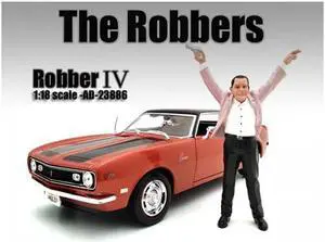 "The Robbers" Robber IV Figure For 1:18 Scale Models by American Diorama