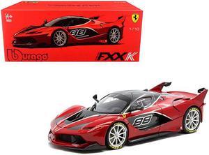 Ferrari FXX-K #88 Red "Signature Series" 1/18 Diecast Model Car by Bburago