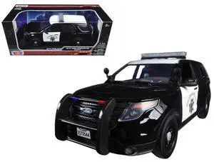 2015 Ford PI Utility Interceptor CHP California Highway Patrol 1/18 Diecast Model Car by Motormax