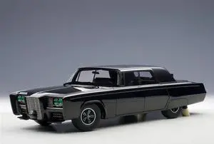 Black Beauty "The Green Hornet" (1966-1967) TV Series 1/18 Diecast Model Car by Autoart