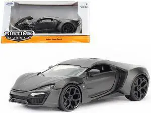 Lykan Hypersport Primer Gray 1/24 Diecast Model Car by Jada