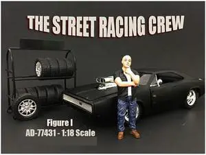 The Street Racing Crew Figure I For 1:18 Scale Models by American Diorama