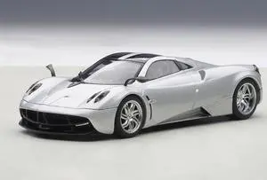 Pagani Huayra Metallic Silver 1/43 Diecast Model Car by Autoart