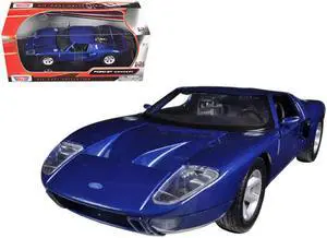 Ford GT Blue 1/24 Diecast Car Model by Motormax