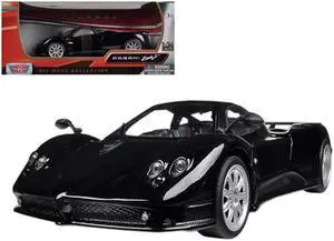 Pagani Zonda F Black 1/24 Diecast Car Model by Motormax