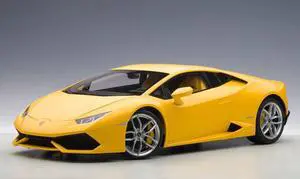 Lamborghini Huracan LP610-4 Giallo Horus/Matt Yellow 1/12 Model Car by Autoart