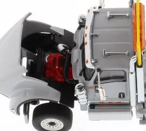 International HX520 Day Cab Tandem Tractor Light Grey 1/50 Diecast Model by Diecast Masters