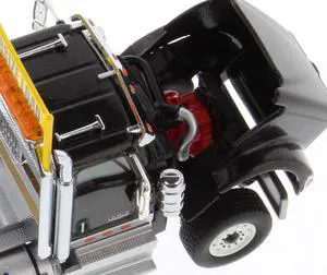 International HX520 Day Cab Tandem Tractor Black 1/50 Diecast Model by Diecast Masters