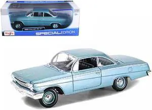 1962 Chevrolet Bel Air Turquoise 1/18 Diecast Model Car by Maisto