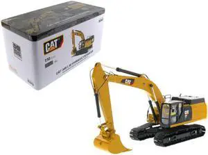 CAT Caterpillar 349F L XE Hydraulic Excavator with Operator "High Line" Series 1/50 Diecast Model by Diecast Masters