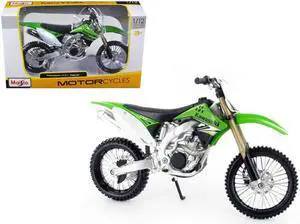 Kawasaki KX 450F Green 1/12 Diecast Motorcycle Model by Maisto