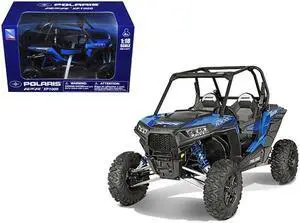 Polaris RZR XP 1000 Dune Buggy Blue 1/18 Diecast Model by New Ray