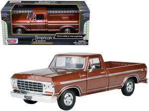 1979 Ford F-150 Pickup Truck Brown 1/24 Diecast Model Car by Motormax