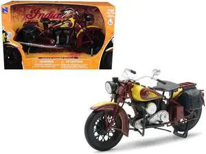 1934 Indian Sport Scout Bike 1/12 Diecast Motorcycle Model by New Ray