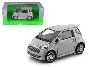Aston Martin Cygnet Silver 1/24 Diecast Model Car by Welly