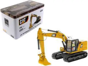 CAT Caterpillar 320 Hydraulic Excavator with Operator High Line Series 1/50 Diecast Model by Diecast Masters